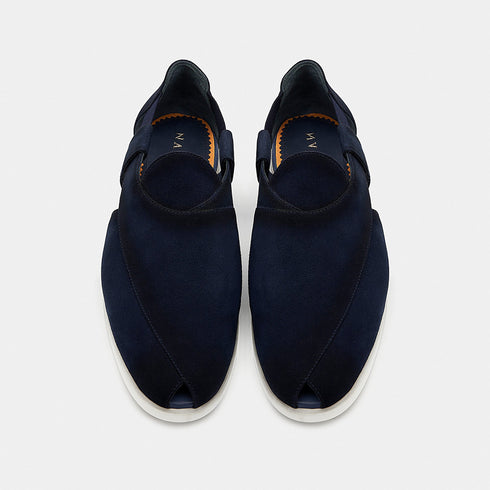 Summer Peshauri | Deep Blue Suede